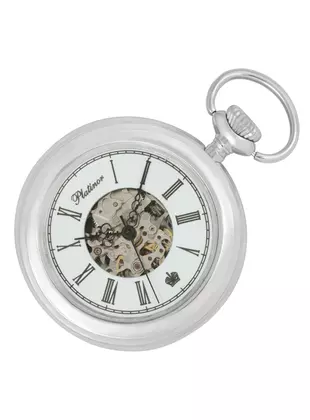 Карманные серебряные часы (63000.156)